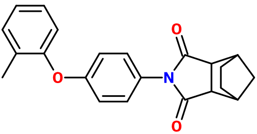 (image for) MC012156 4-[4-(2-Methylphenoxy)phenyl]-4-azatricyclo[5.2.1.02,6]decane-3,5-dione